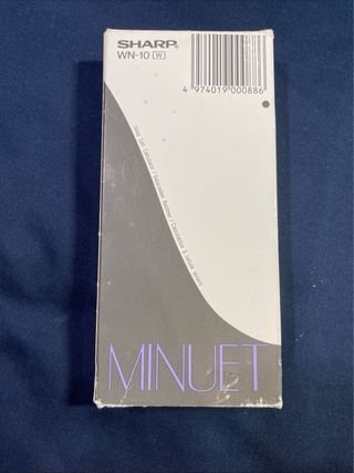 Calcolatrice Sharp Minuet WN-10