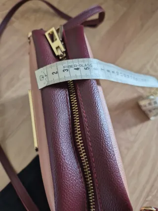 Bolso Bimba y Lola bandolera rosa y marrón