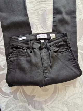 Pantalon Calvin Klein Skinny Negro W30 L32.