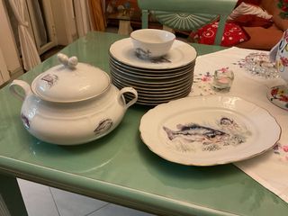 Servizio da portata in porcellana