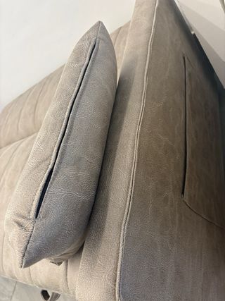 Sofá Cama Beige/Gris