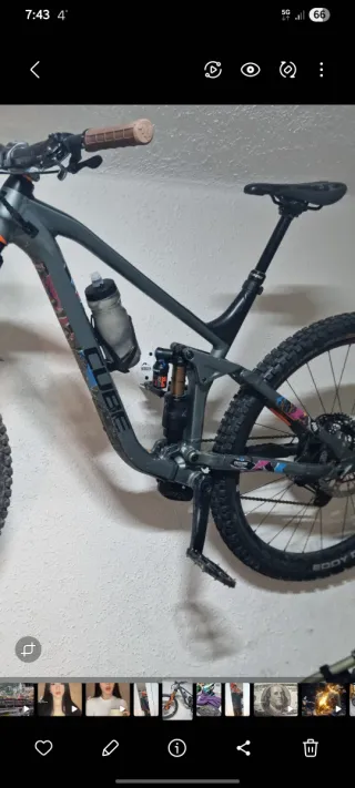 Cuadro Cube con Amortiguador