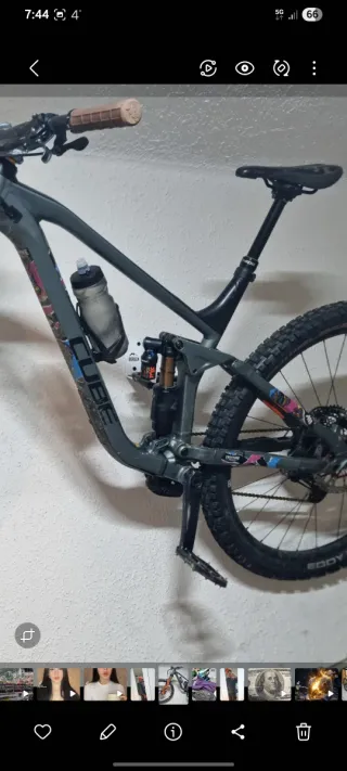 Cuadro Cube con Amortiguador