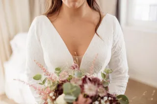 Vestido de Novia Rosa Clará Blanco