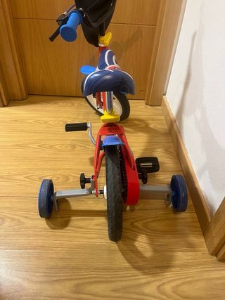 Bicicleta Patrulla Canina 12 pulgadas para niño.