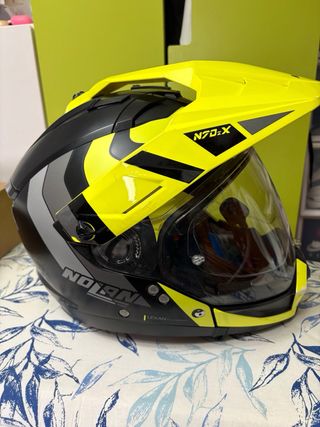 Casco Nolan N70-2X Talla L con Intercomunicador