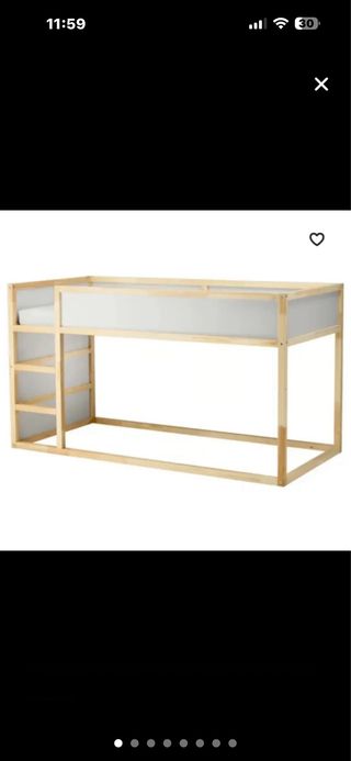 Litera Kura Ikea madera