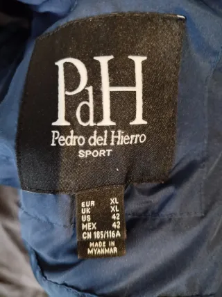 Chaqueta Pedro del Hierro Azul Oscuro Talla XL/42