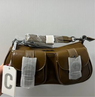 Borsa a spalla Coconuda marrone