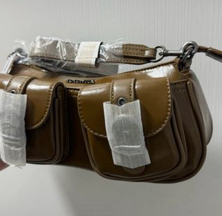 Borsa a spalla Coconuda marrone