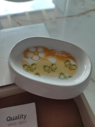 Piattino portasapone Thun ceramica