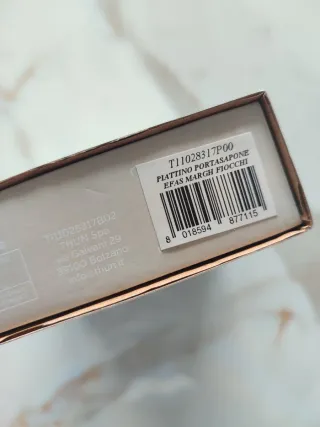 Piattino portasapone Thun ceramica