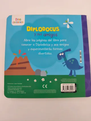 Cuento Diplodocus y sus Amigos Dinoexperiencia