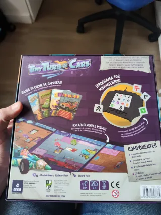 Tiny Turbo Cars Juego de Mesa