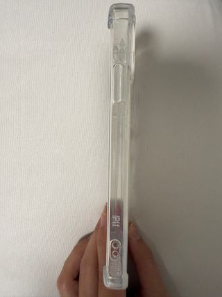 Funda iPhone 11 floral transparente