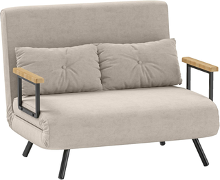 4 in 1 Divano Letto 2 Posti, con Schienale Regolab