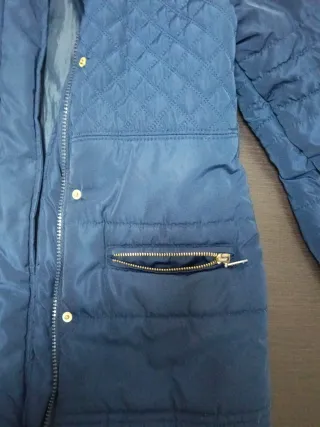 Trapuntino bambina blu