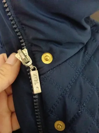 Trapuntino bambina blu