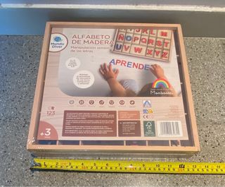 Alfabeto de Madera Montessori Mundo Diver