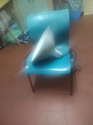 Lámpara colgante Ikea metal plateado