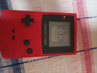 Nintendo Game Boy Color Roja + Tetris DX