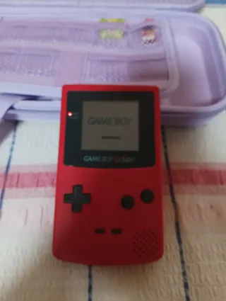 Nintendo Game Boy Color Roja + Tetris DX