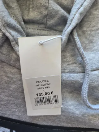 Sudadera Chevignon Gris con Capucha.