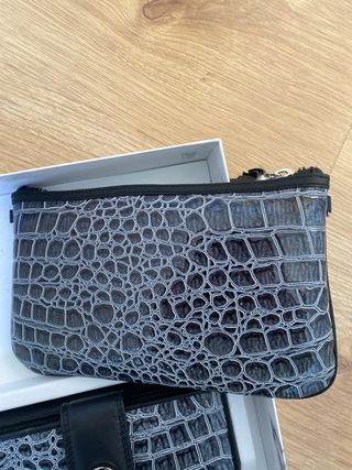 Monedero y Bolso Guy Laroche Piel Cocodrilo