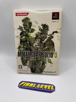 Metal Gear Solid 3 PS2 NTSC J