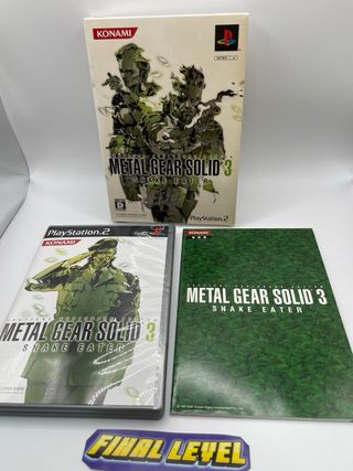 Metal Gear Solid 3 PS2 NTSC J