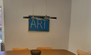 Lámpara Colgante Nórdica Metal/Madera gris