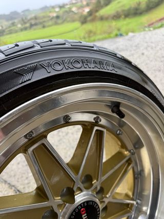 Llantas 16 4x100 4x114 con Gomas Nuevas