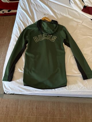 Sudadera Milwaukee Bucks Nike Verde