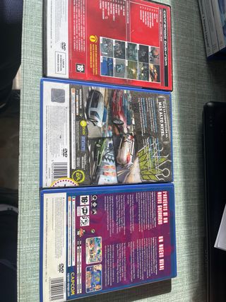 Juegos PS2: God of War, Need for Speed, Street Fig