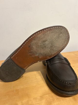 Mocasines Sebago Cuero Negro Marrón