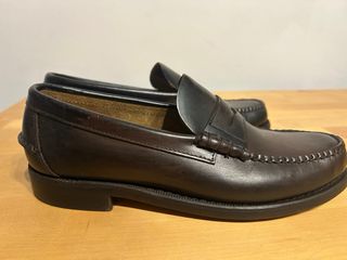 Mocasines Sebago Cuero Negro Marrón