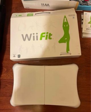 Nintendo Wii + Wii Fit Blanco