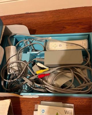 Nintendo Wii + Wii Fit Blanco