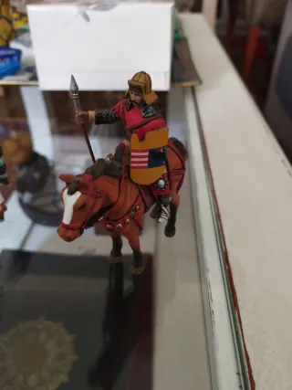 Lote 2 Caballeros Medievales Plomo