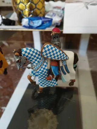 Lote 2 Caballeros Medievales Plomo