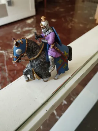 Lote 2 Caballeros Medievales Plomo