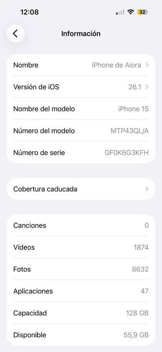 iPhone 15 128GB