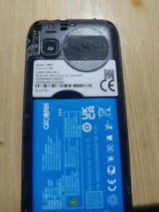 Teléfono Alcatel Negro