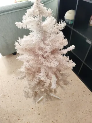 Árbol de Navidad Blanco Plástico