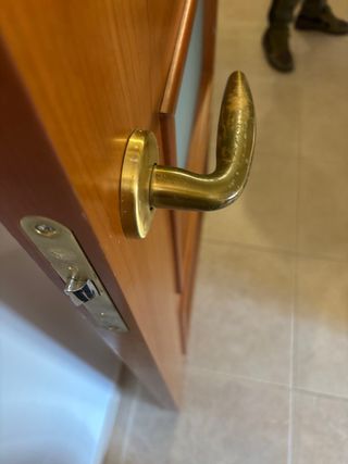 Puerta interior madera Cerezo. Precio por puerta.