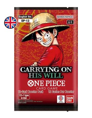 10 Sobres One Piece OP-13 Inglés