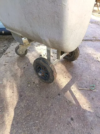 Carrito de obra con rueda
