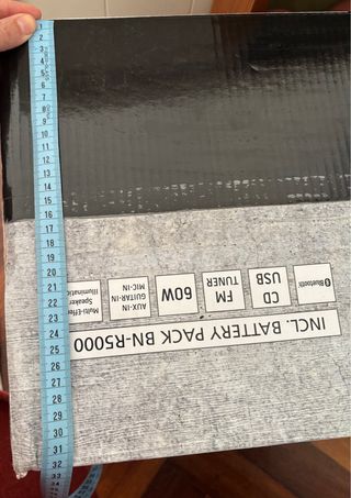 Equipo de Sonido JVC RV-NB200BTBP Nuevo