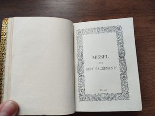 Missel des sept sacrements Turnhout 1905