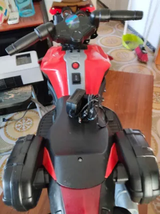 Moto Eléctrica HOMCOM Niños Roja